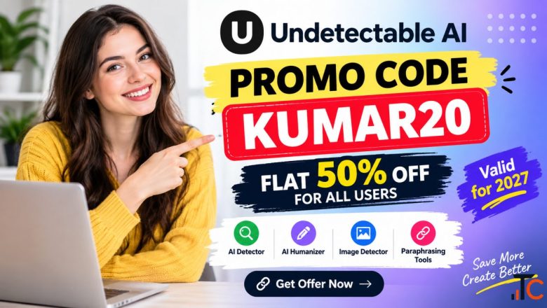 Undetectable AI Coupon Code KUMAR20 - Flat 50 OFF for All Plans