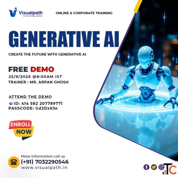 Generative AI Online Training Join Free Demo - Sep 25th