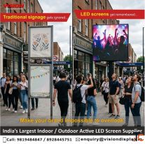 Digital Signage Solutions for Brand Advertising in India Vision Display