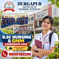B.Sc Nursing GNM Admission 2026 - Durgapur 9800180290