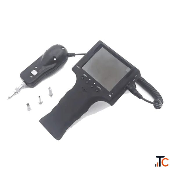 Portable Fiber Optic Inspection Microscope with Display