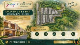 Godrej Florenne Soukya Road Whitefield 4 5 BHK Row Houses