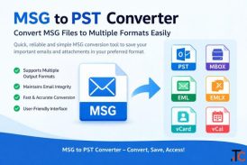 MSG to PST Converter for Organized Outlook Data