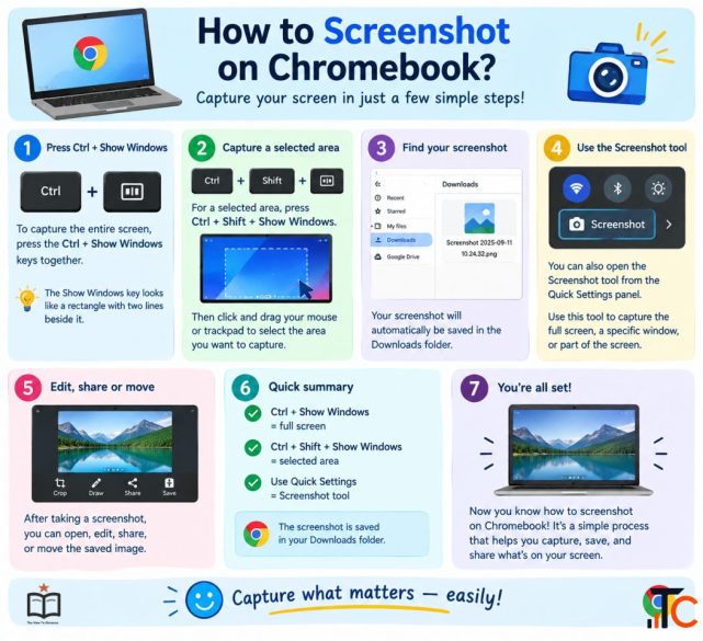 How to Screenshot on Chromebook
