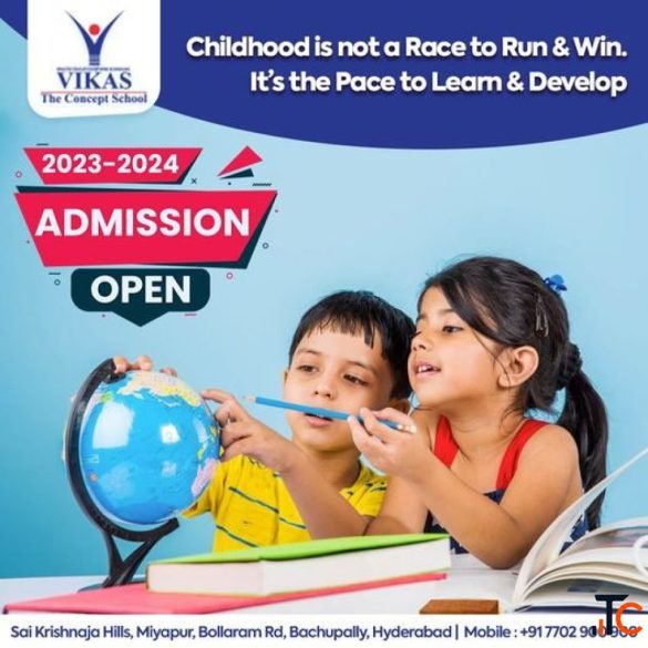 Best CBSE Schools in Bachupally Hyderabad Vikas the Concept School