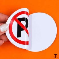 Front Adhesive Sticker Printing in India Tagsen