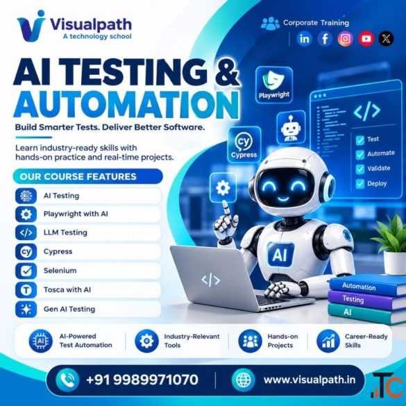 Corporate AI Testing Automation Training at Visualpath