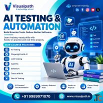 Corporate AI Testing Automation Training at Visualpath