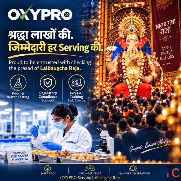 OXYPRO Serving Lalbaugcha Raja Where Faith Meets Food Safety