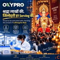 OXYPRO Serving Lalbaugcha Raja Where Faith Meets Food Safety