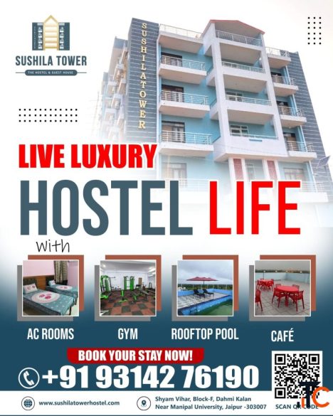 Best Hostel Near Manipal University Jaipur