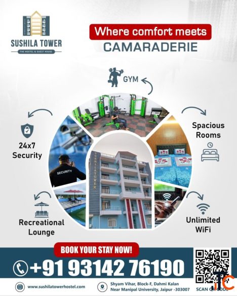 Best Hostel Near Manipal University Jaipur