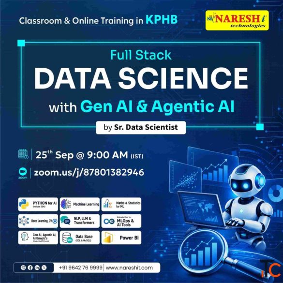 Full Stack Data Science with Gen AI Training