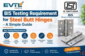 BIS Testing Requirement for Steel Butt Hinges - A Simple Guide