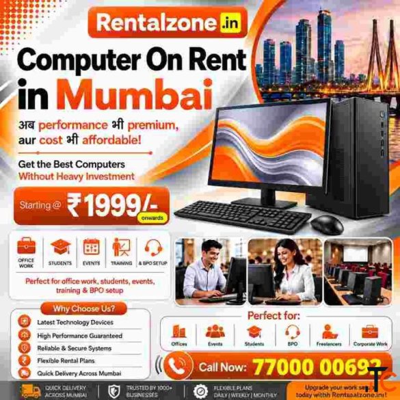 computer on rent at Rs 1999- Mumbai Vashi Navimumbai