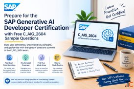 Free CAIG2604 Sample Questions Practical Prep for the SAP Generative AI Developer Certification