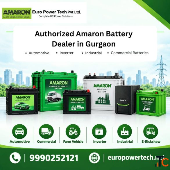 Authorized Amaron Battery Dealer in Gurgaon Euro Power Tech