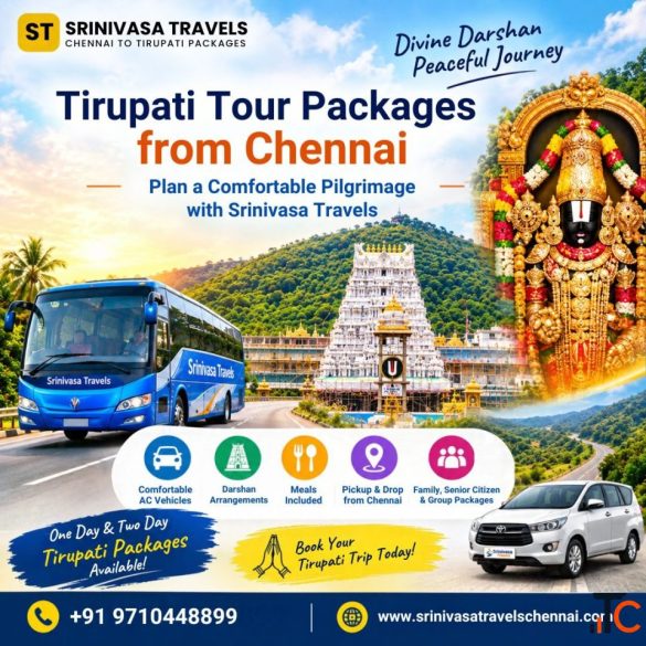 Book Tirupati Tour Package from Chennai with Srinivasa Travels