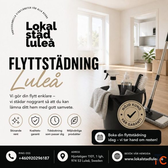 Professionell flyttstädning