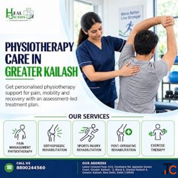 Professional Physiotherapy Center Near Me in Greater Kailash