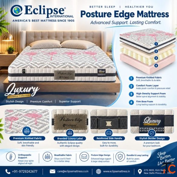 Get Affordable Posture Edge Mattress - Luxury Comfort Eclipse