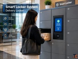 Advanced Smart Locker System KSA for Secure and Convenient Storage