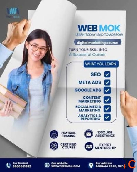Digital Skills Institute in Sirsa Haryana - Webmok Pvt. Ltd.