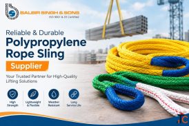 Polypropylene Rope Sling Supplier for Safe Industrial Lifting