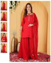 Buy Designer Sharara Suits Online Best Price Stylish - Milu Madan