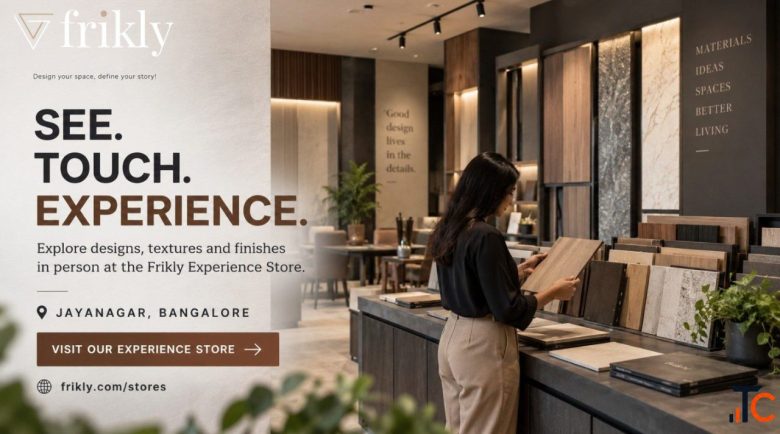 Frikly Experience Store for Interior Materials in Bangalore
