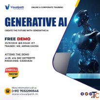 Join Generative AI Online Training Free Demo - Sep 25th
