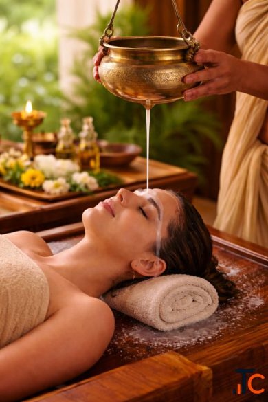 What is Takradhara Ayurveda in Bangalore and how does it work
