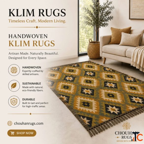 Wool Kilim Rugs for Timeless Interior Style