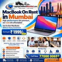 macbook On Rent in Mumbai Starting 1999-