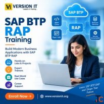 SAP BTP RAP Training in Hyderabad Practical Training at Version IT