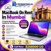 macbook On Rent in Mumbai Starting 1999-