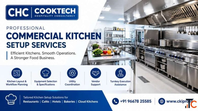 Professional Commercial Kitchen Setup Services CHC Cooktech