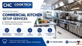 Professional Commercial Kitchen Setup Services CHC Cooktech