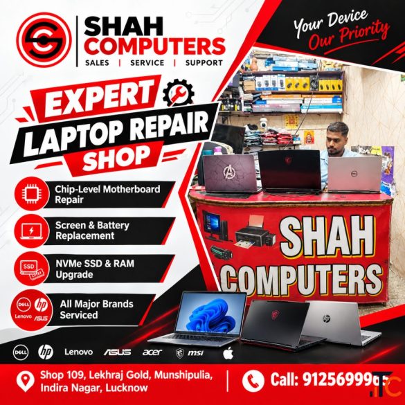 Laptop Repair Shop in Indira Nagar- Shah Computers