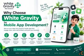 White Gravity Mobile App Development Services iOS Android App Development
