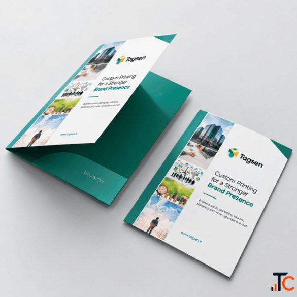 Custom Presentation Folders with Logo Tagsen