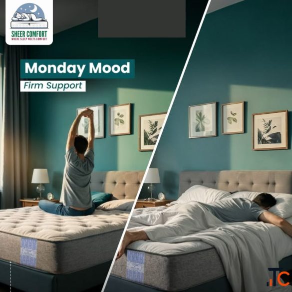 Natural Latex Orthopedic Mattress for Supportive Sleep
