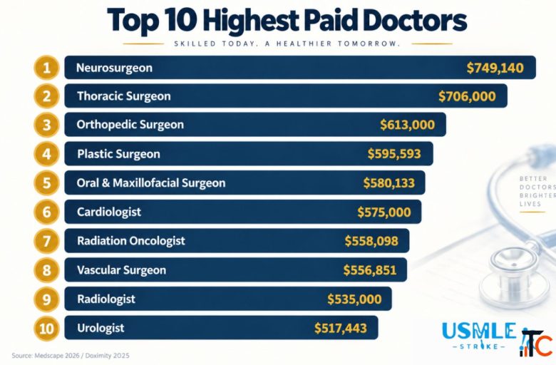 Highest Paid Doctors in the World