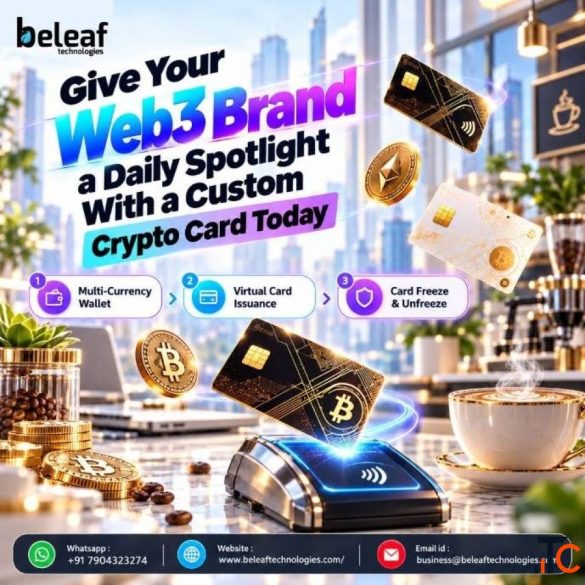 Give Your Web3 Brand a Daily Spotlight With a Custom Crypto Card Today