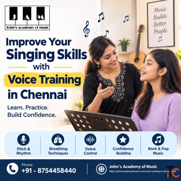 Improve Your Singing Skills with Voice Training in Chennai