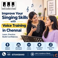 Improve Your Singing Skills with Voice Training in Chennai