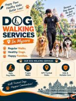 Dog Walking Services in Mysore
