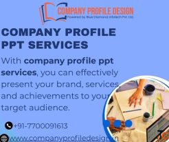 Create Powerful Business Presentations with Professional Company Profile PPT Services
