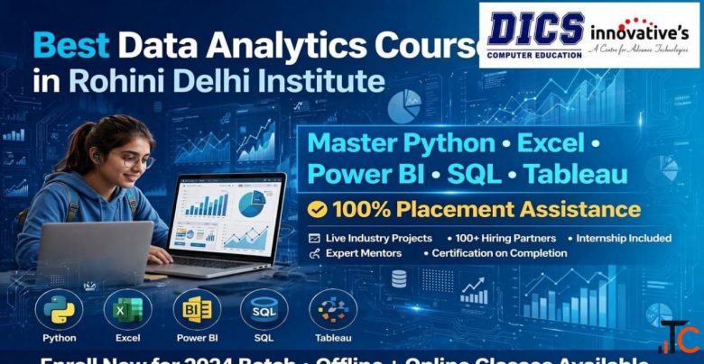 Learn Data Analytics in Rohini with DICS Innovatives