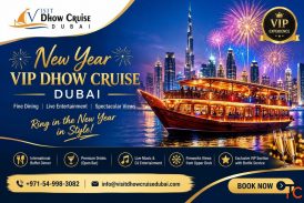 Enjoy Fireworks And Fine Dining On Dubai's Dhow Cruise